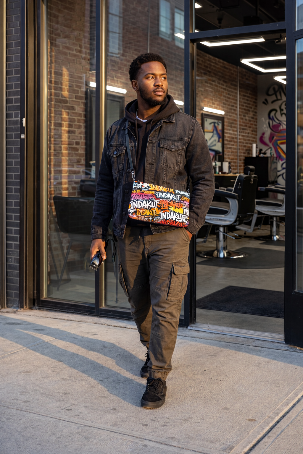 Indakut EVERYWHERE – All-Over Print Crossbody Bag