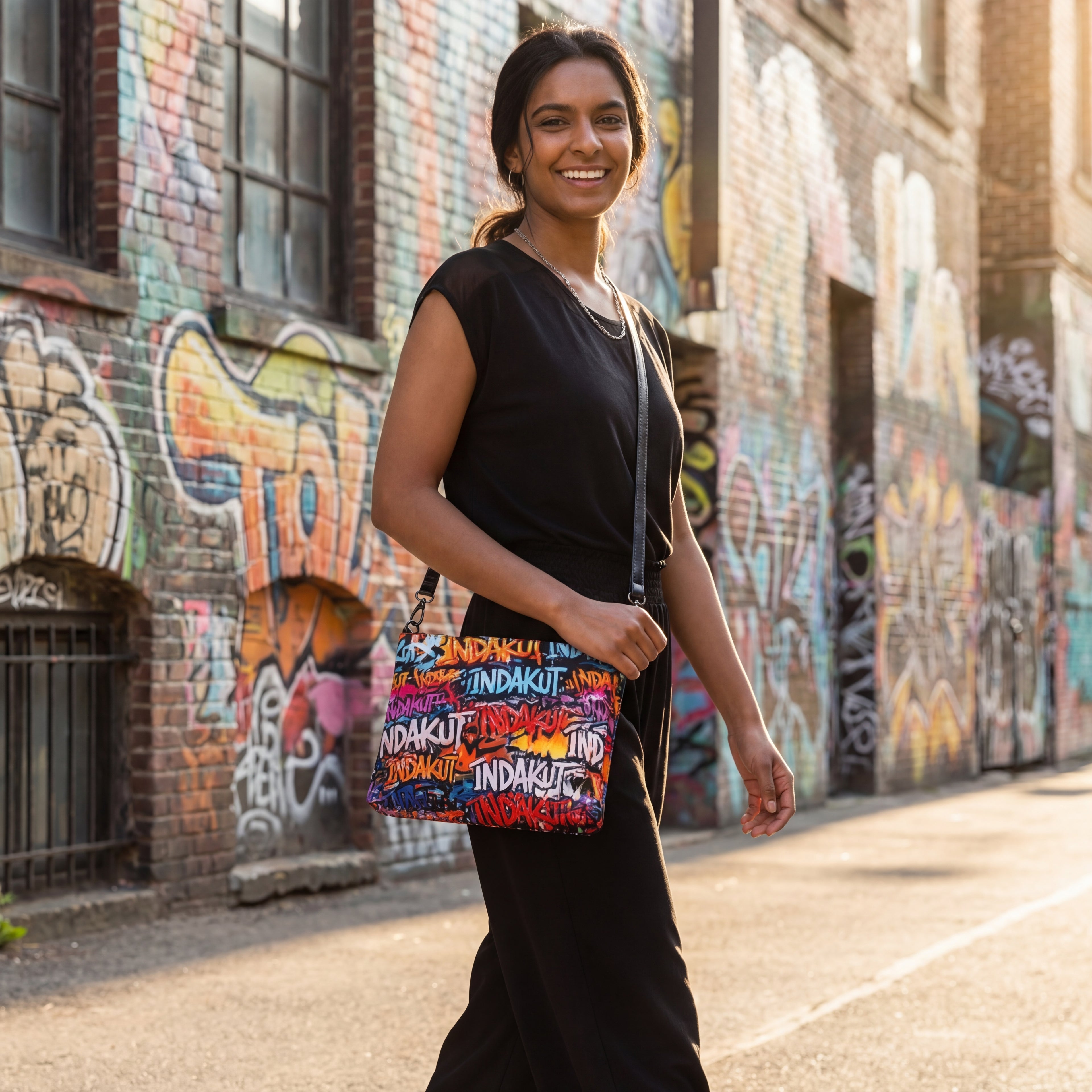 Indakut EVERYWHERE – All-Over Print Crossbody Bag